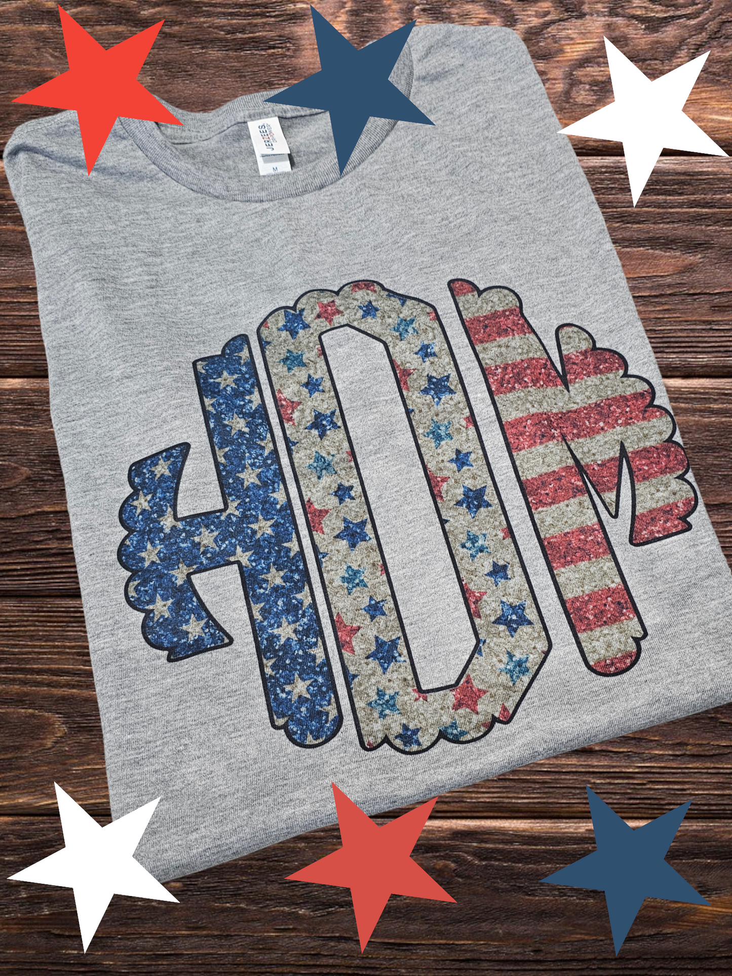 America 🇺🇸 Monogram Tee