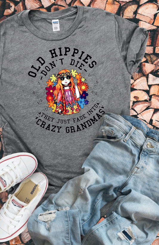 Crazy Grandma Sublimation tee