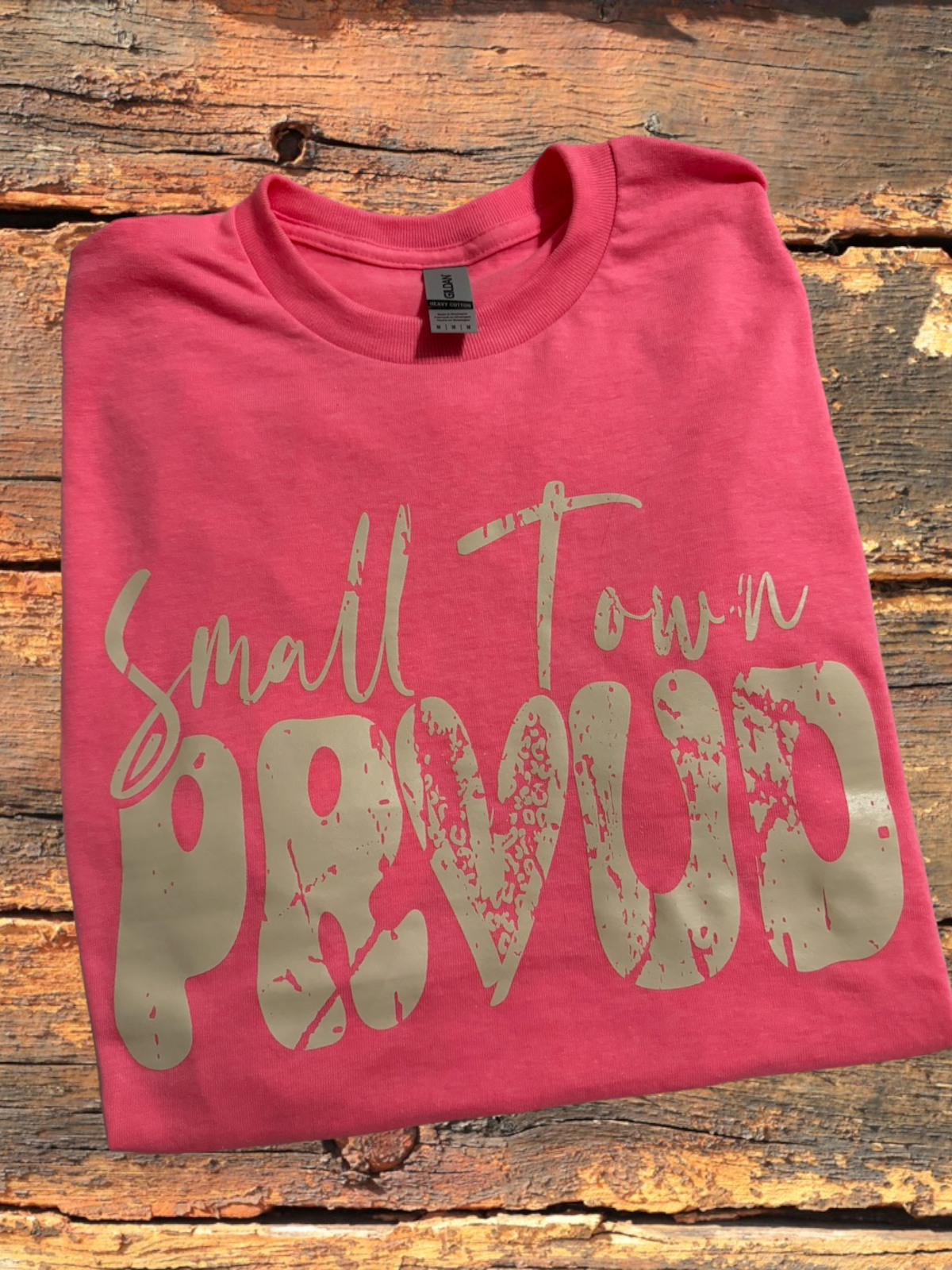 Small Town Proud Grapic Tee