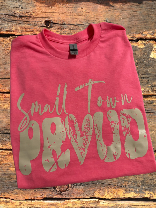 Small Town Proud Grapic Tee