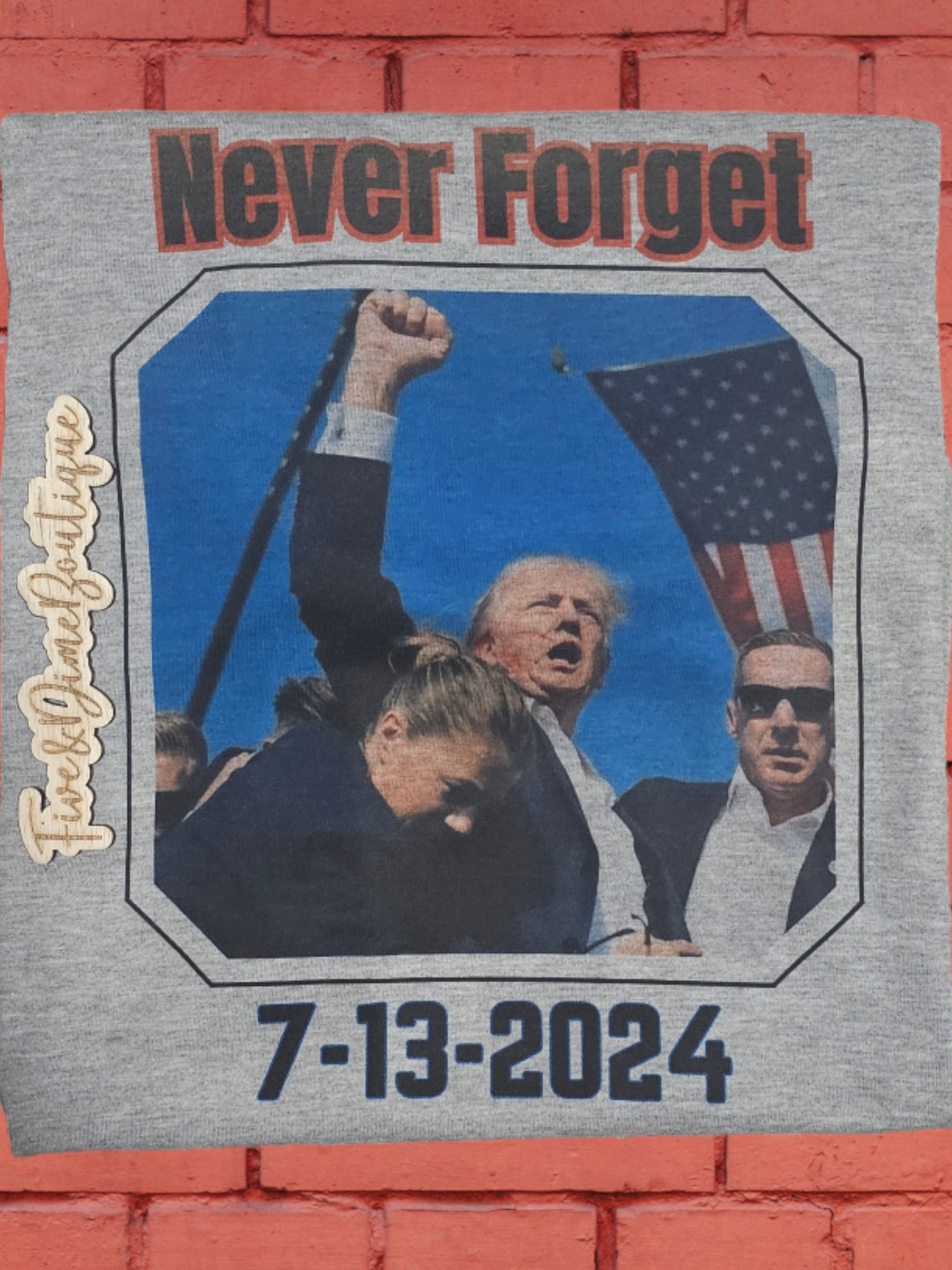 Never Forget 7-13-2024 Graphic Tee