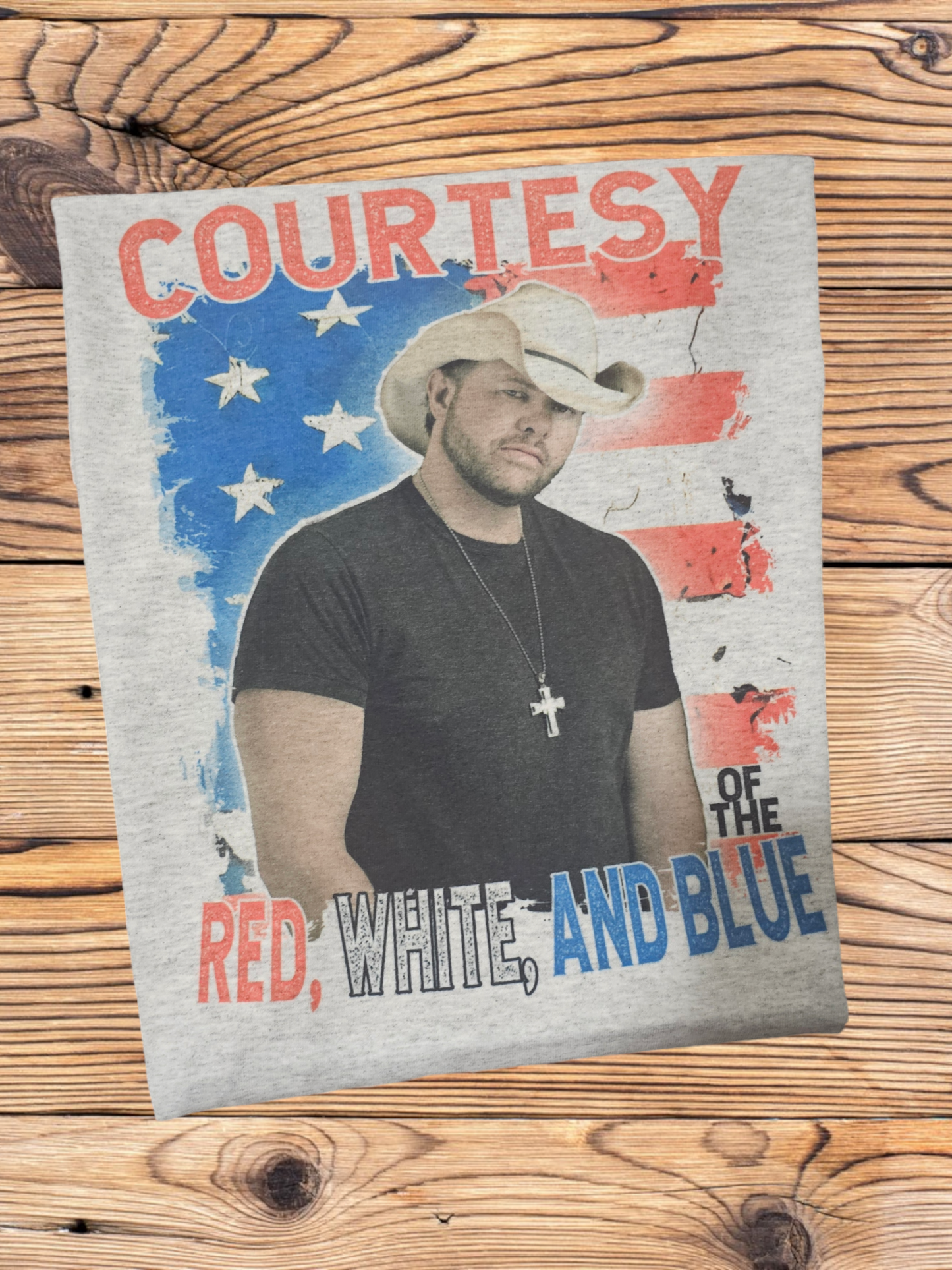 Courtesy of the Red White and Blue Toby Keith