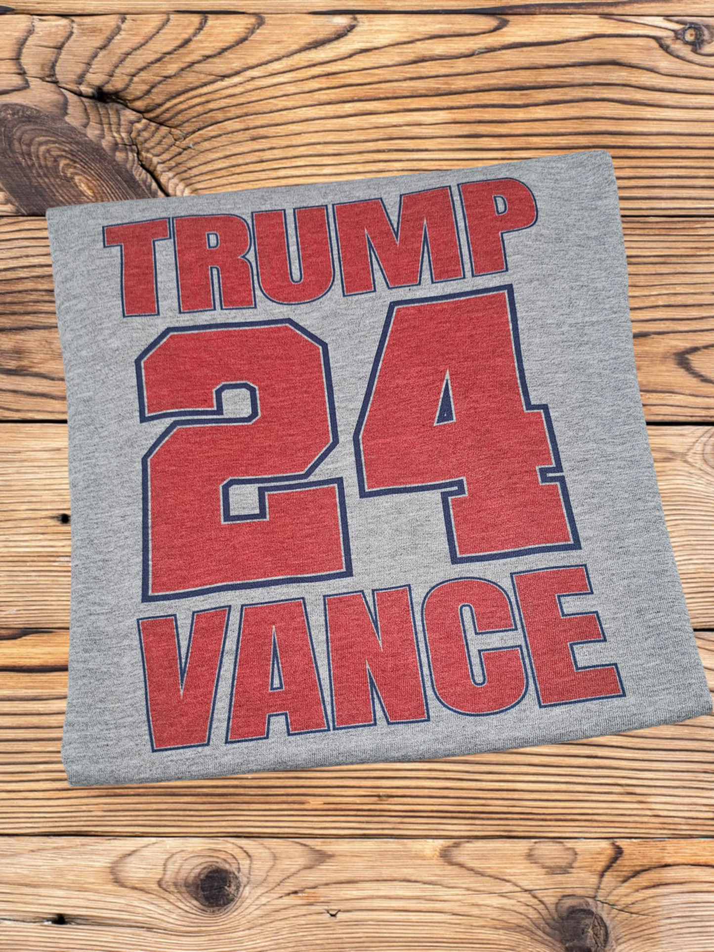 Trump Vance 24 Graphic Baseball Tee