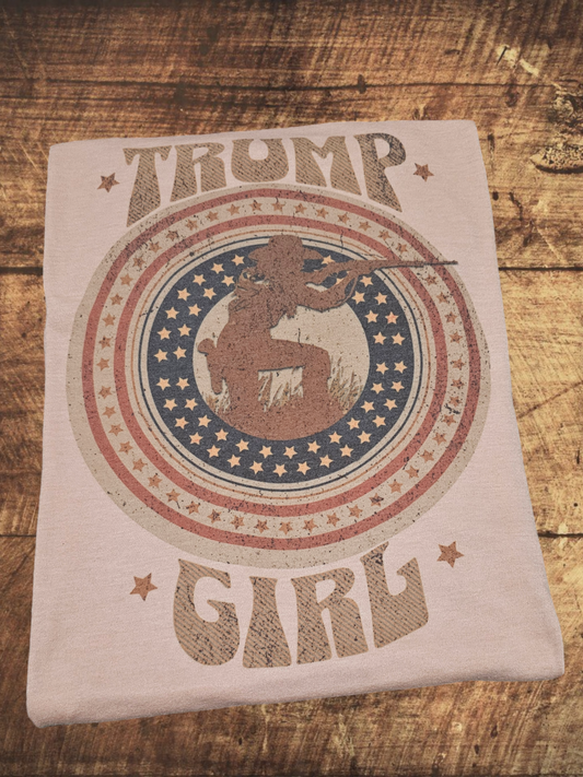 Western Trump Girl Graphic Tee