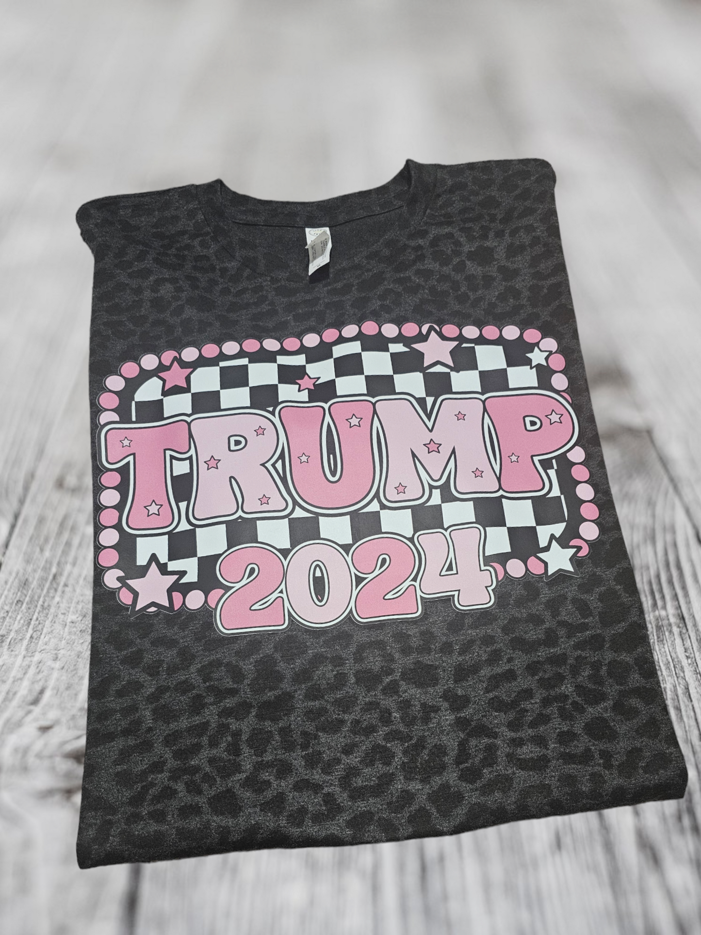 Trump 2024 Black Cheetah Shirt