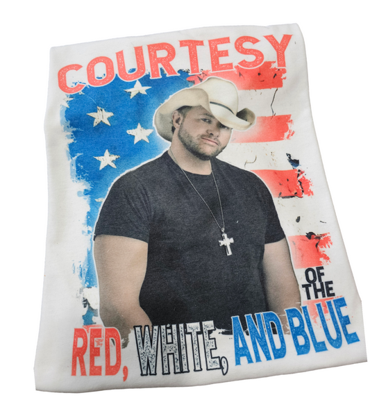 Courtesy of the Red White and Blue Toby Keith