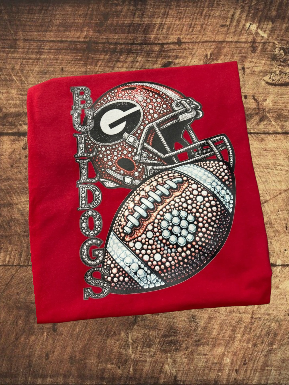 Georgia Bulldogs Grapic Tee or Sweatshirt