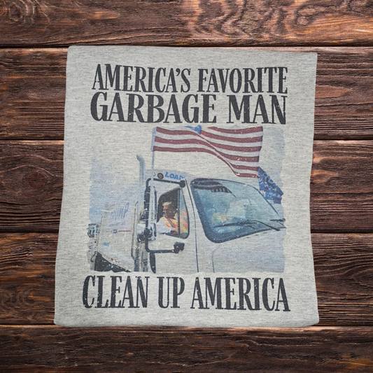 Clean up America Trump 2024 Tee or Sweatshirt