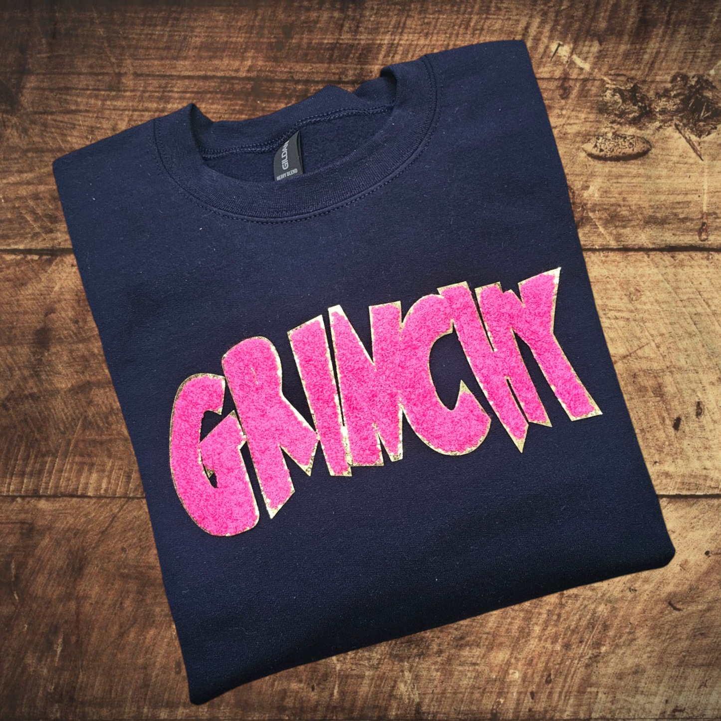 G Man Chenille Patch Sweatshirt