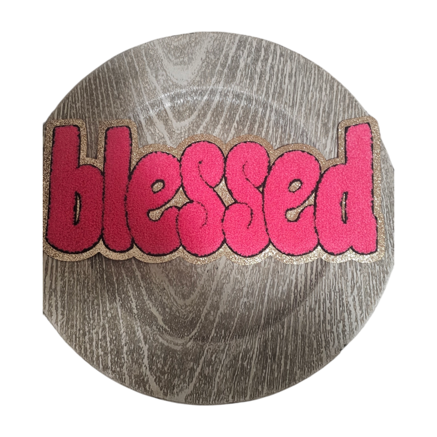 Blessed Chenille Patch