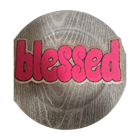 Blessed Chenille Patch