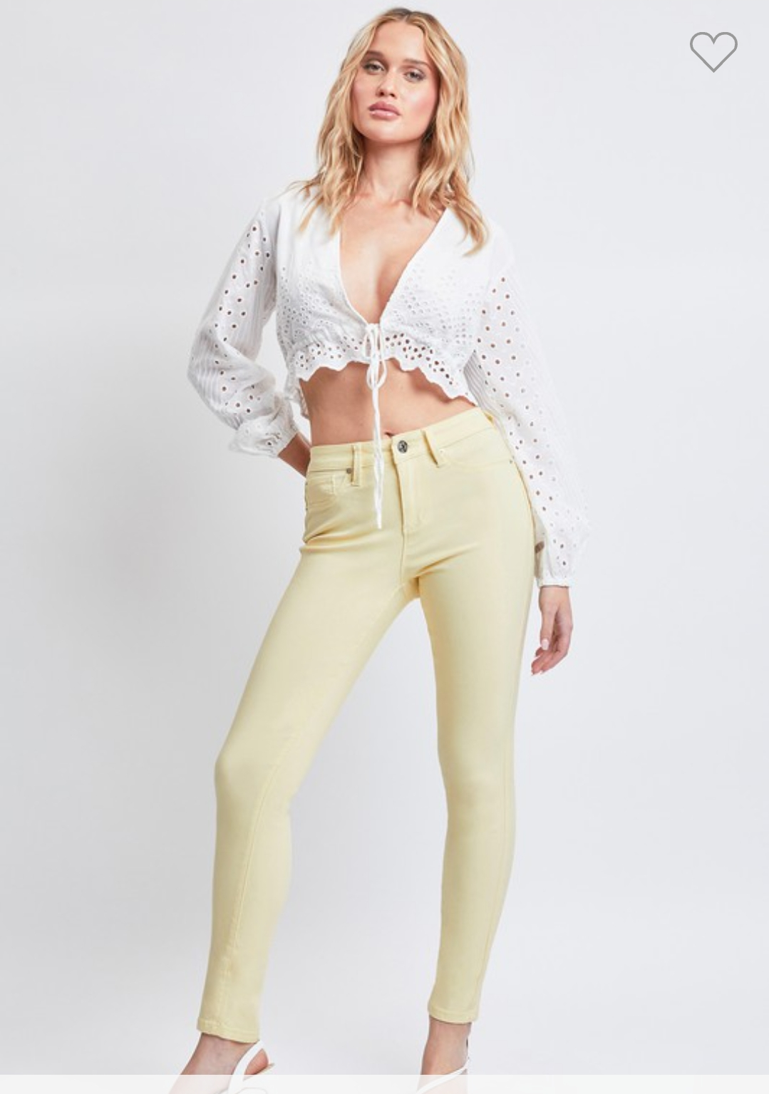 Living the Dream Hyper Stretch Mid-Rise Skinny Jean