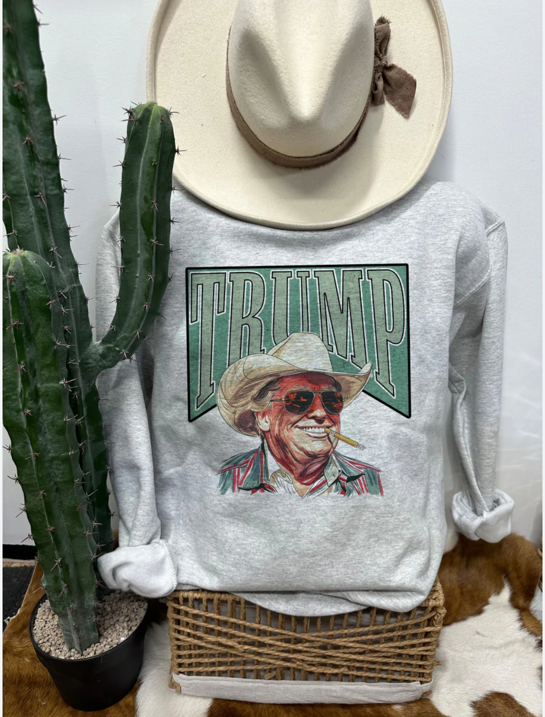 Trump Cowboy Tee/Sweatshirt