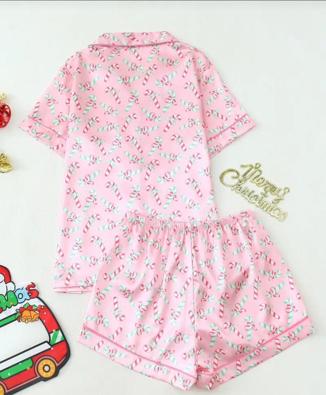 Candy Cane Christmas Pajamas