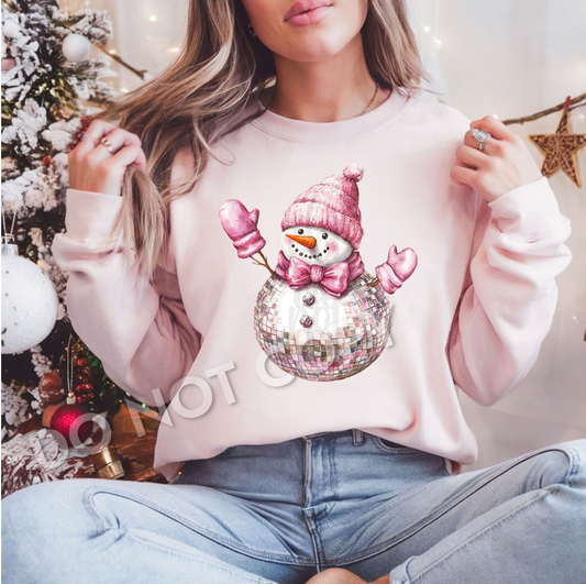 Disco Snowman Sweatshirt
