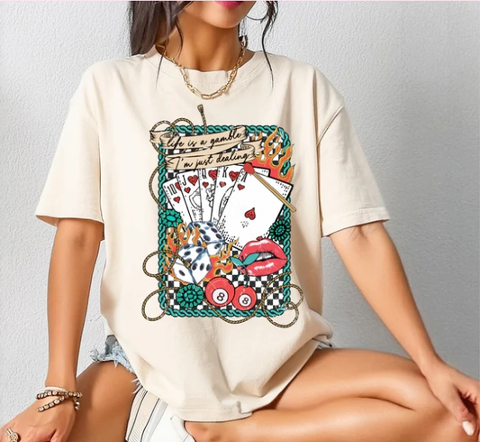Life is a Gamble Graphic Tee