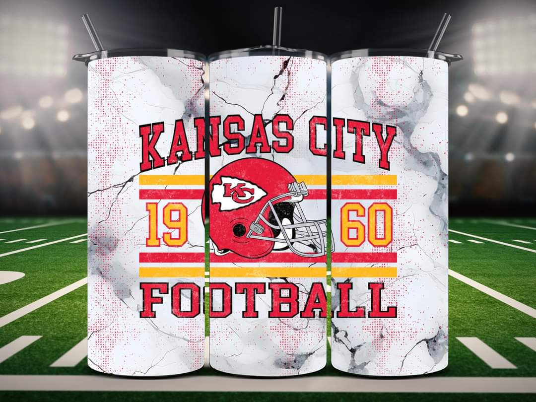 Kansas City Chiefs 20 Oz Tumbler