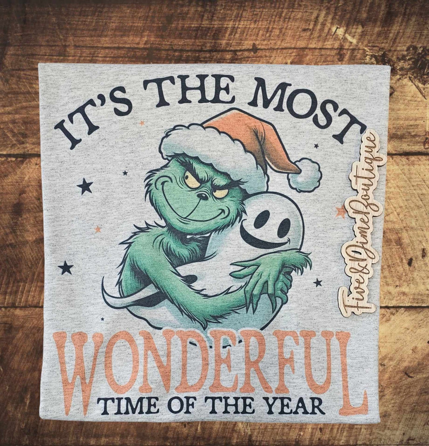 Grinch & Ghost Tee/sweatshirt