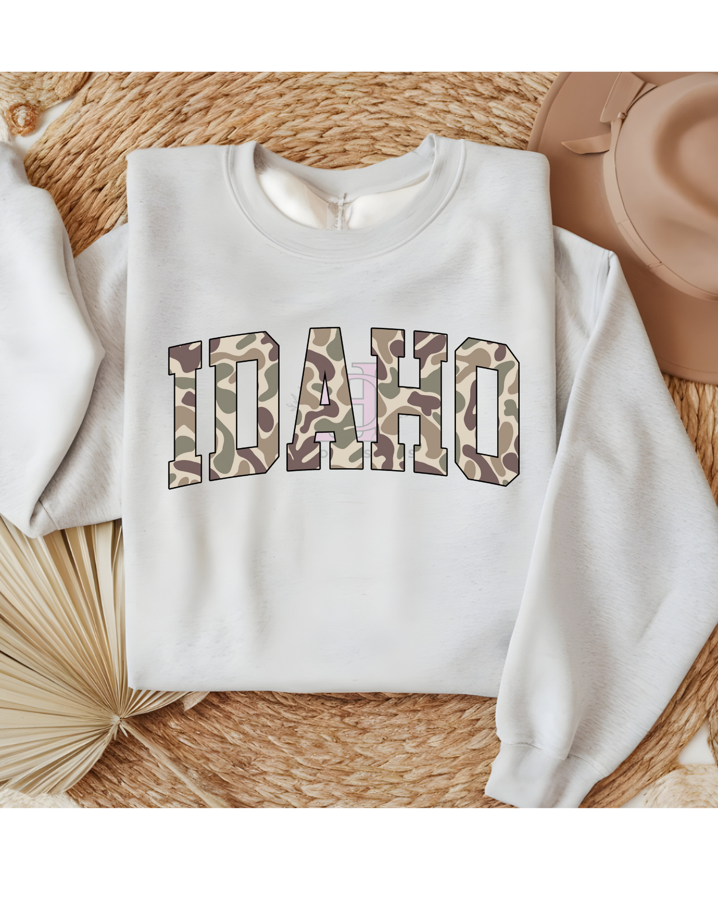 Camo State Name Sweatshirt State College Varsity Name Pullover Varsity Camouflage State Sweatshirts Varsity Collage Tees