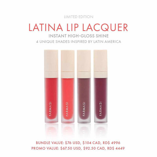 4 Set Bundle Lip Laquers