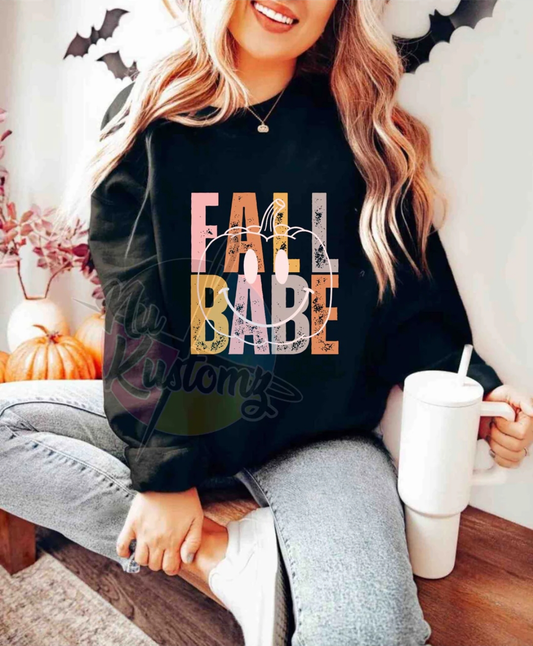 Fall Babe Tee Shirt or Sweatshirt