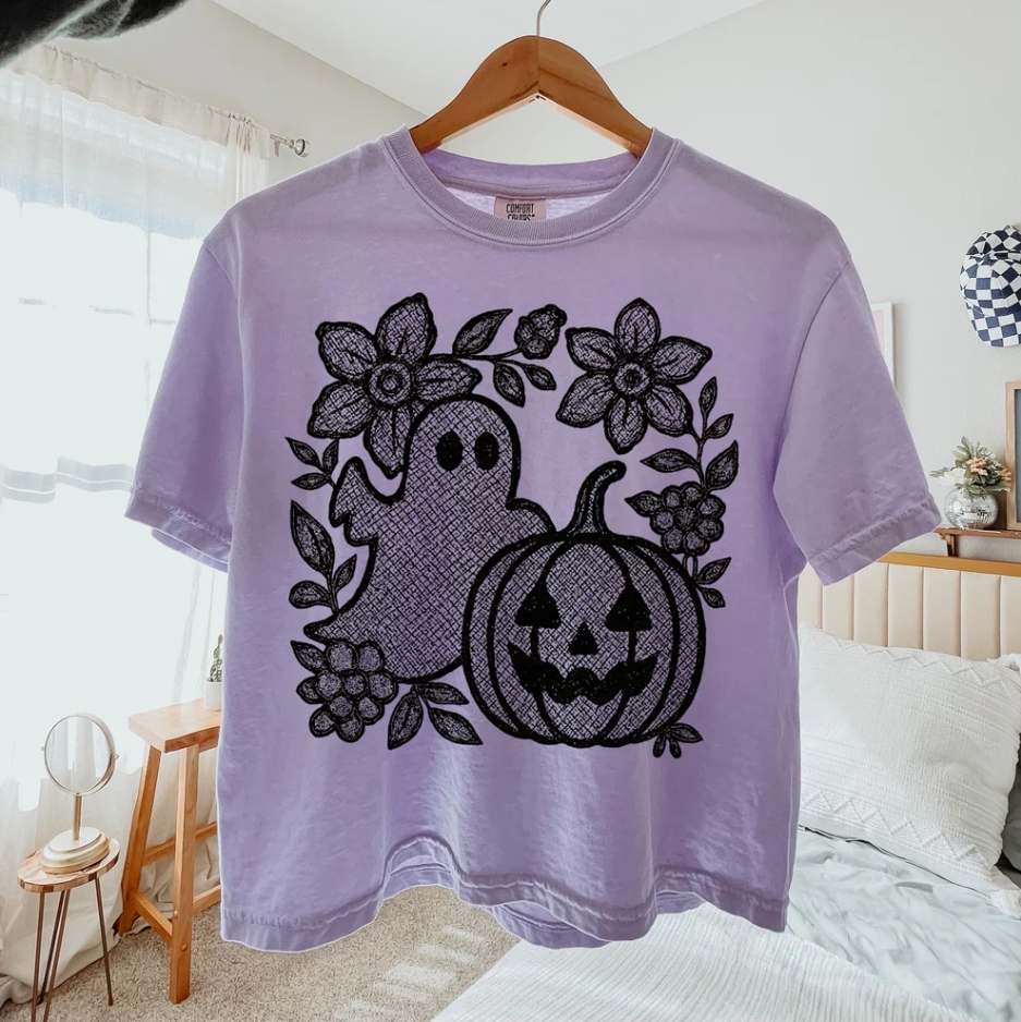 Lace Ghost Graphic Tee