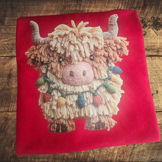 Shaggy Cow Sweatshirt