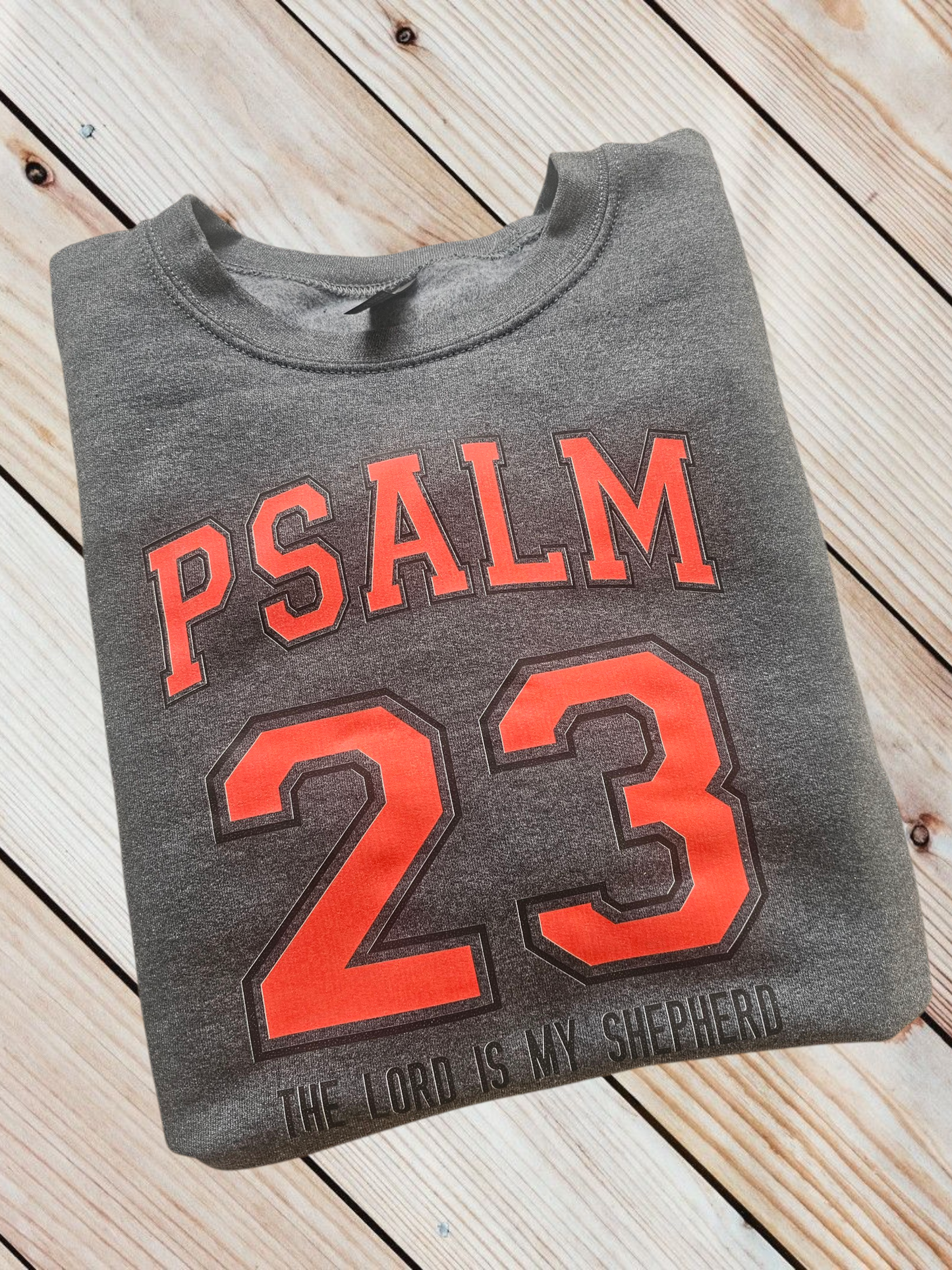 Psalm 23 Vintage Style Sweatshirt
