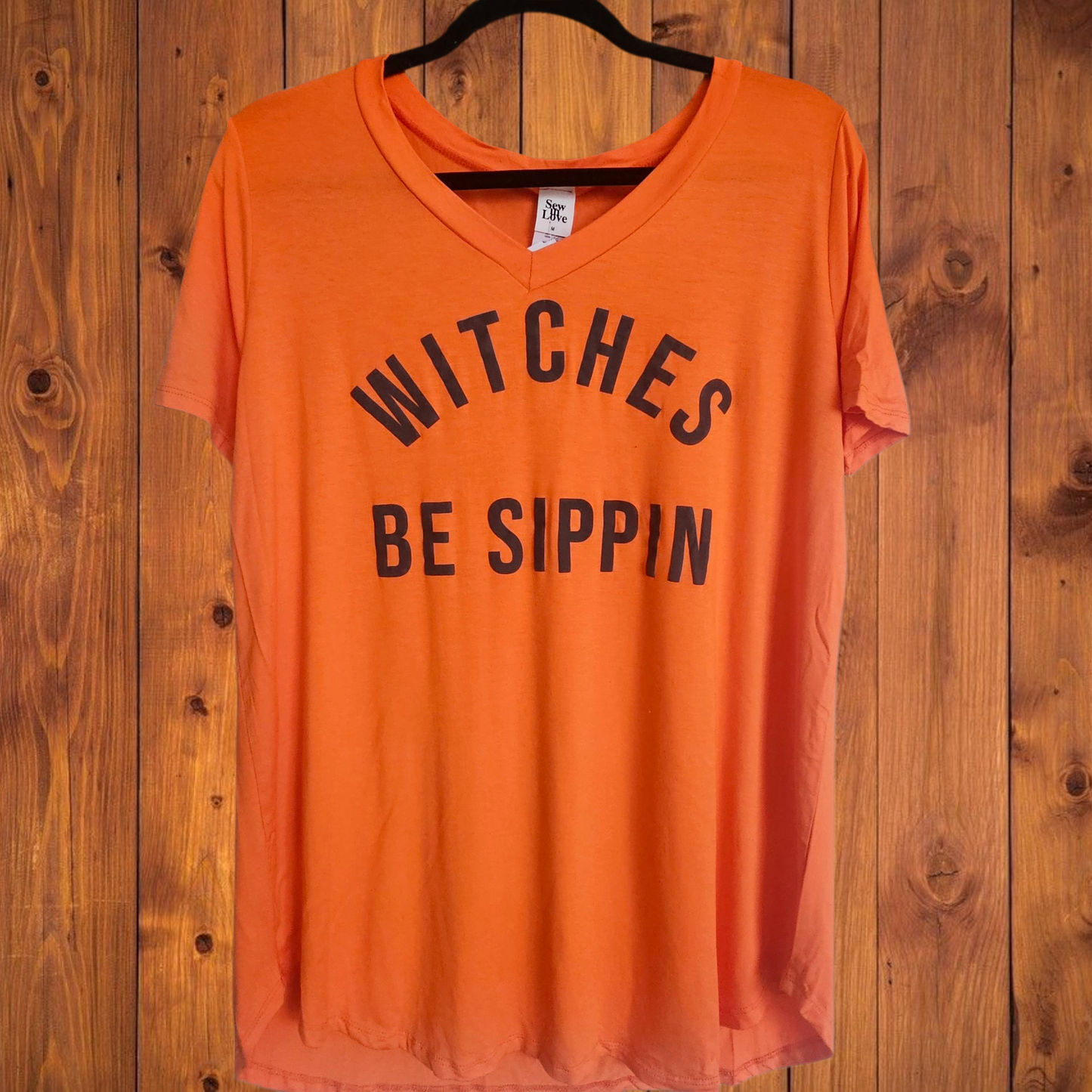 Witches be Sippin Sew in Love top