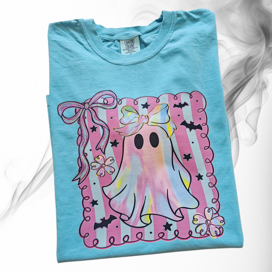 Preppy Ghost Comfort Color Tee
