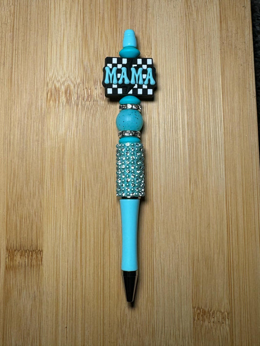 Teal "MAMA" Focal Pen